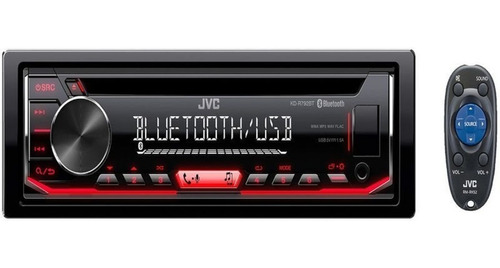 Radio Jvc Kd-t711bt 1 Din Bluet Usb Cd iPhone Android