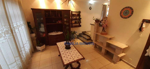 Imagem 2 de 30 de Casa À Venda, 185 M² Por R$ 1.290.000,00 - Campo Grande - Santos/sp - Ca0807