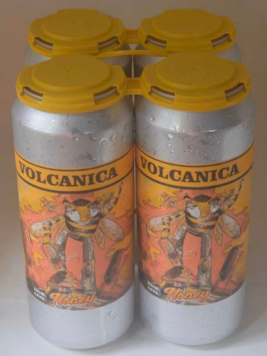 Cerveza Volcanica Lata Packs 4 Unidades