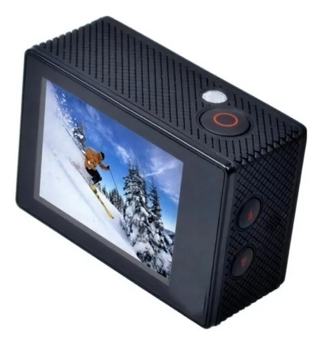 Cámara Deportiva 4K Sports HD MT-4K Negro Sumergible 30m Acción wifi Motion