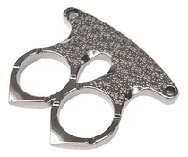 Comprar Manopla Defensa 2 Dedos Duo Puntas Metalica Defensa Personal Color Plateado