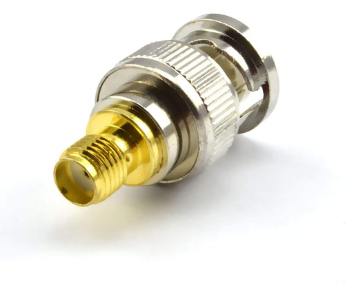 Bnc Dama Sma Plug Rf Coaxial Adaptador Conector