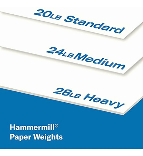 Hammermill 105500r Papel De Copia De 20 Libras (210 Mm X 297