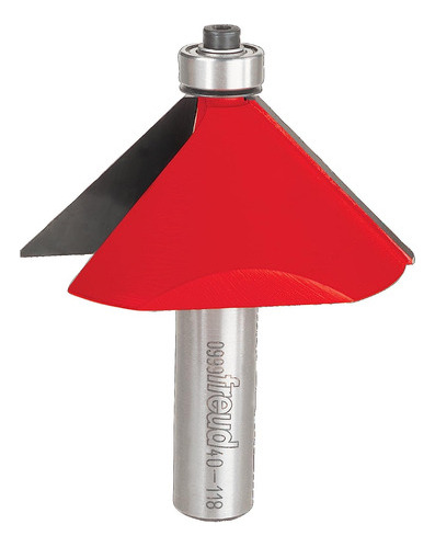 Freud 2-1/2 (dia.) Chamfer Bit With 1/2 Shank (40-118)