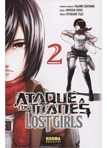 Ataque A Los Titanes Lost Girls No. 2