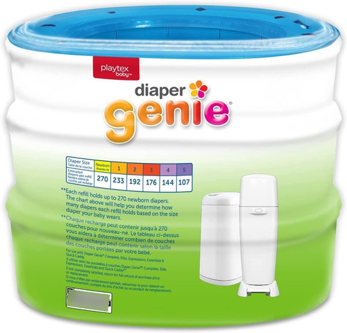 Playtex Diaper Genie 3pack Bolsas De Recambio Para Pañales