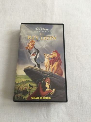 El Rey León Película Disney Formato Beta (Usado)