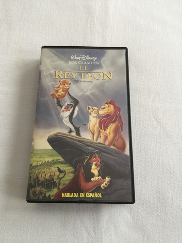 El Rey León Película Disney Formato Beta