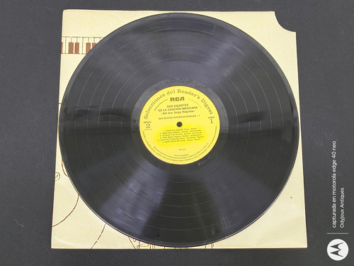 Disco Lp Acetato Así Era Jorge Negrete 5pack Reader's Digest (Usado)