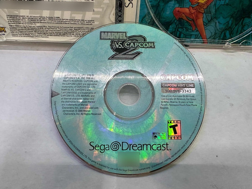Marvel Vs Capcom 2 | Dreamcast Completo (Reacondicionado)