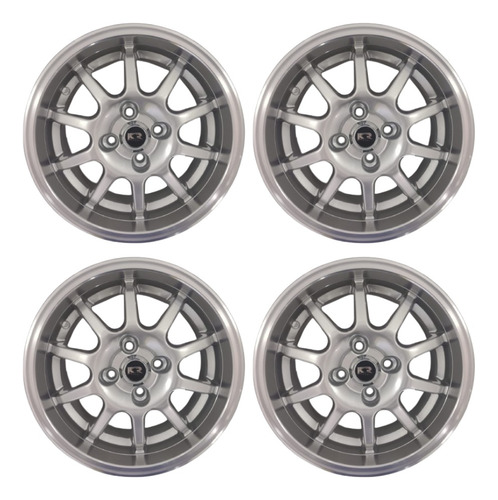 4 Rodas Aro 15 Aranha Gm Celta Prisma Onix Lt Ltz (6286)
