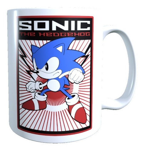 Tazón - Taza Diseño Sonic, Cuadro