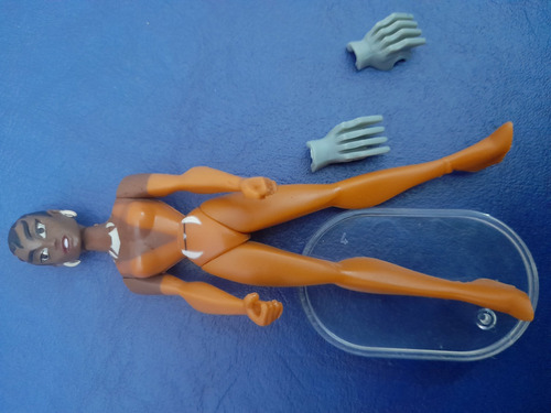 Boneco Vixen Dc Jlu Com Garras E Base