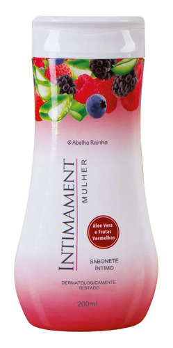 Sabonete Íntimo E Frutas Vermelhas Intimament 200ml