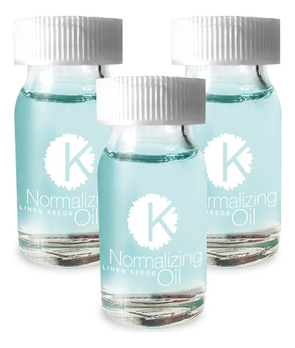 Tri Pack Ampolla Kristal Basic Normalizing Oil 10ml - Bbcos