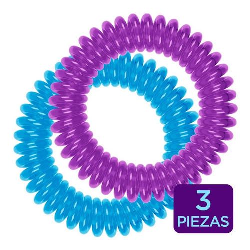 3 Pzs Pulsera Repelente Mosquitos Zancudos Citronela Natural