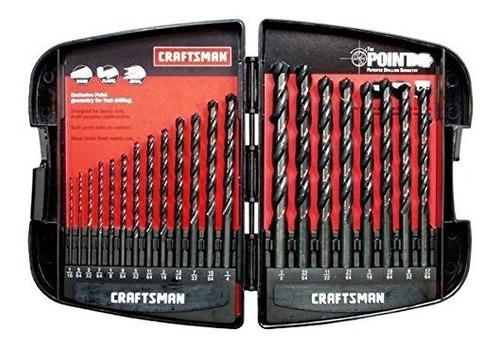 Craftsman 9-64082 Juego De Brocas De Punta De Óxido Negro, 2