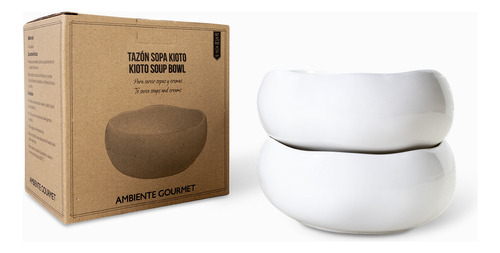 Tazon Sopa Kioto 17cm Setx2 Ambiente Gourmet