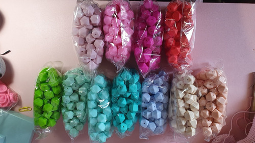 25 Cuentas Redondas 12 Mm De Silicona Para Portachupetes 25 Cuentas Redondas 12 Mm De Silicona Para Portachupetes