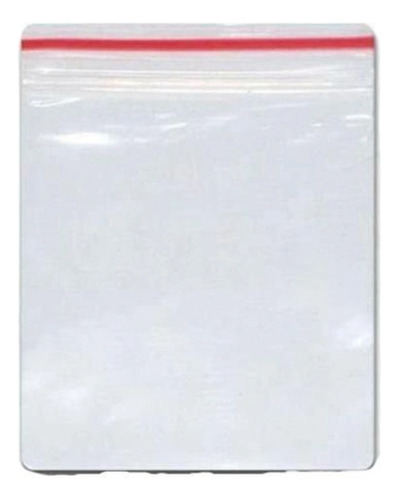 100 Sacos Saquinho Zip Lock Hermético 8,5x12 Plastico N 04