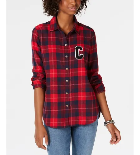 Camisa de cuadros dama shop