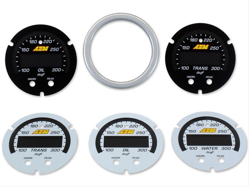 Imagen 1 de 5 de Accesorios De Reloj De Temperatura Agua/aceite X-series Aem
