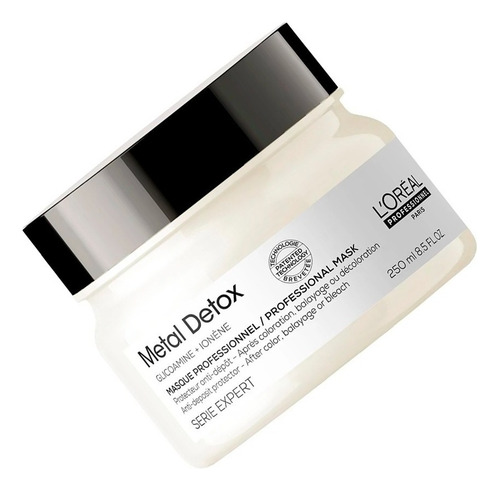 Loreal Profesional Metal Detox Máscara Color Teñidos Chico
