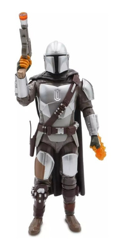 Imagen 3 de 5 de Figura Interactiva Star Wars Mandalorian 35 Cm Original