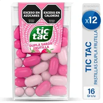 Comprar Pastillas Tic Tac Dupla Frutilla X12 Unidades