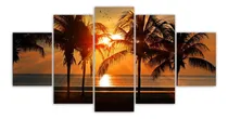 Comprar Quadros Decorativos Mosaico Mdf Pôr Do Sol 115x60cm