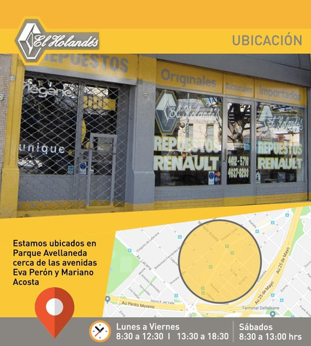 Imagen 6 de 6 de Taza Rueda Renault Logan Kirov