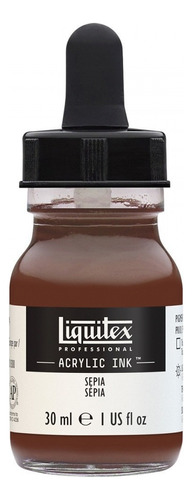 Tinta Acrílica Líquida 609 Sepia 30ml Liquitex