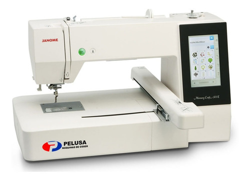 Imagen 2 de 8 de Bordadora Janome 500 E + Kit 3 Tijeras Y 17 Hilos De Regalo!