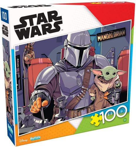 Star Wars Mandalorian Baby Yoda Rompecabezas 100 Pz Yodita