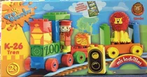 Comprar Juego Bloques Didactico Tren Mis Ladrillos Preescolar K26 