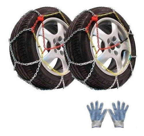 Cadenas Nieve Barro Hielo 185/60 R14 + Guantes (cd50)