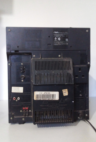 Minicomponente Aiwa Modelo Jpk33 Sin Parlantes Plateado 110 W (Usado)