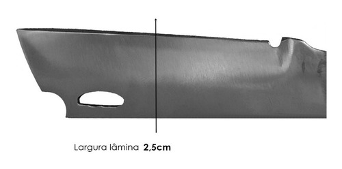 Canivete Country Minimalista 100% Inox - Lâmina Afiada