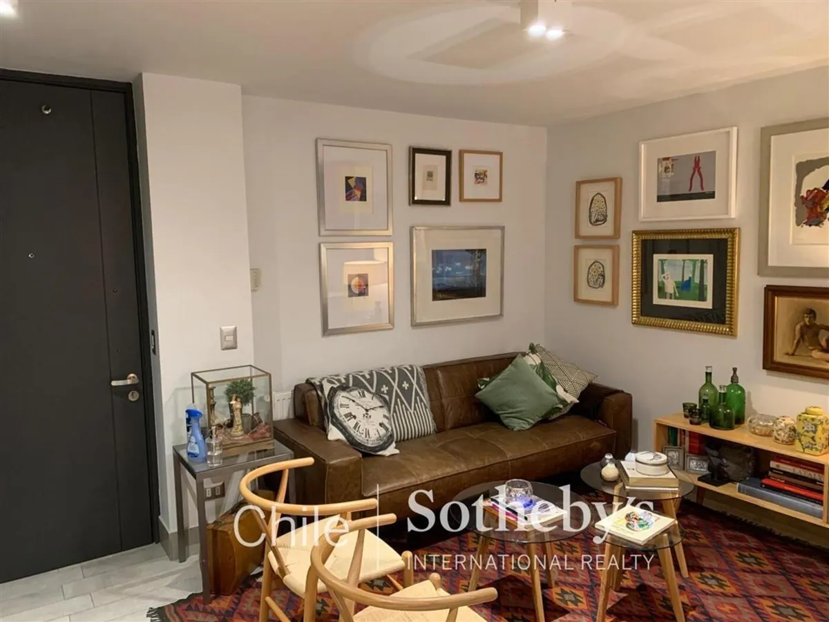 Imagen 2 de 8 de Departamento En Venta De 1 Dorm. En Ñuñoa