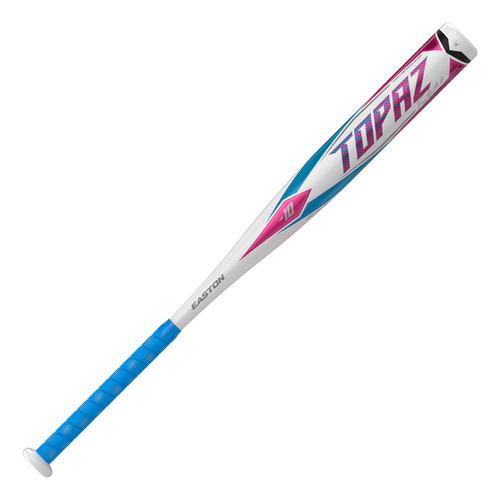 Bat Rawlings Softball Topaz -10 Infantil Unisex Blanco