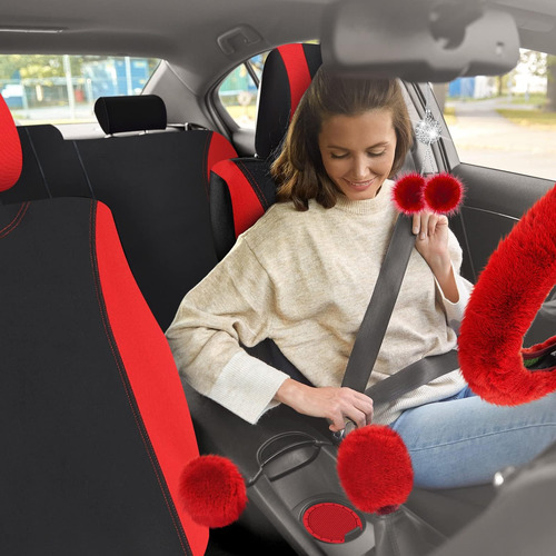 Tallew 17 Pcs Cubierta De Asiento De Automóvil Colla Complet