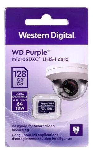 Combo Cámara Wifi Tplink Tapoc500 + Microsd 128gb Wdd Purple