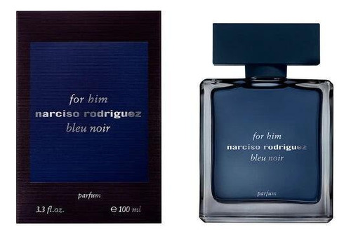 Narciso Rodriguez Bleu Noir For Him Masculino Parfum 100ml