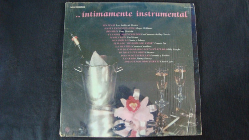 Intimamente Instrumental Roger Williams, Carmen Cavallaro Lp