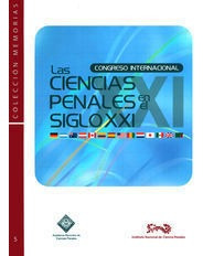 Libro Congreso Internacional. Las Ciencias Penales  Original