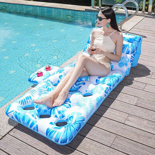 Asiento Flotante Abahub Ajustable Adulto Porta-tazas Piscina