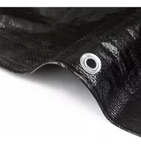 Comprar  Rafia Cubrecerco Negra Con Ojales 1,50 Mts De Ancho X 25 Mt