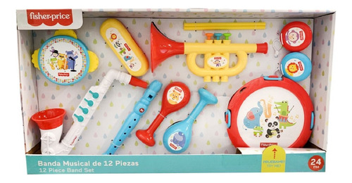 Fisher Price Mi Primera Banda Musical 12 Piezas