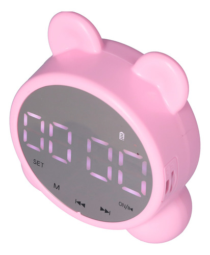 Radios De Despertador Con Pantalla Led Para Dormitorio, Alta