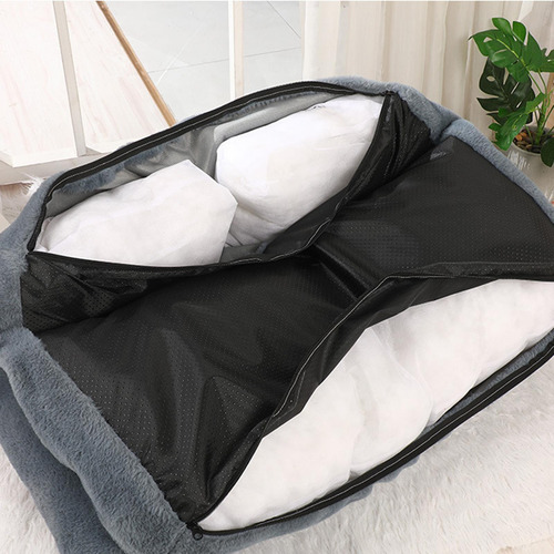 Sofá Cama Para Perros, Sofá Para Perros, Base Gris Oscuro